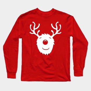 Cute Rudolph Merry Christmas Long Sleeve T-Shirt